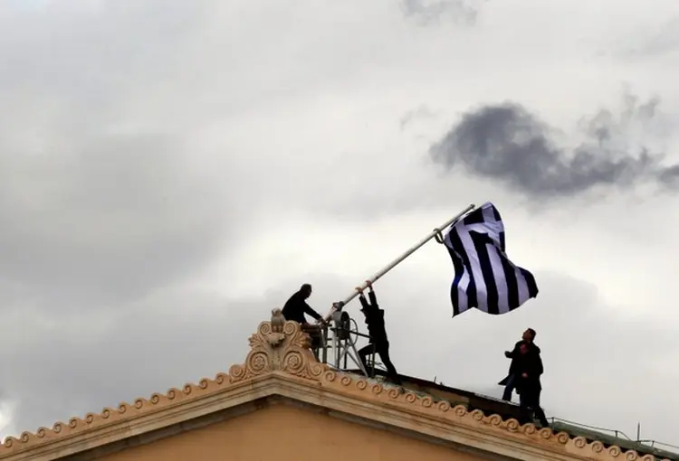 Duro ajuste: a Grécia sai da recuperação com 27% de desemprego (Yannis Behrakis/Reuters)