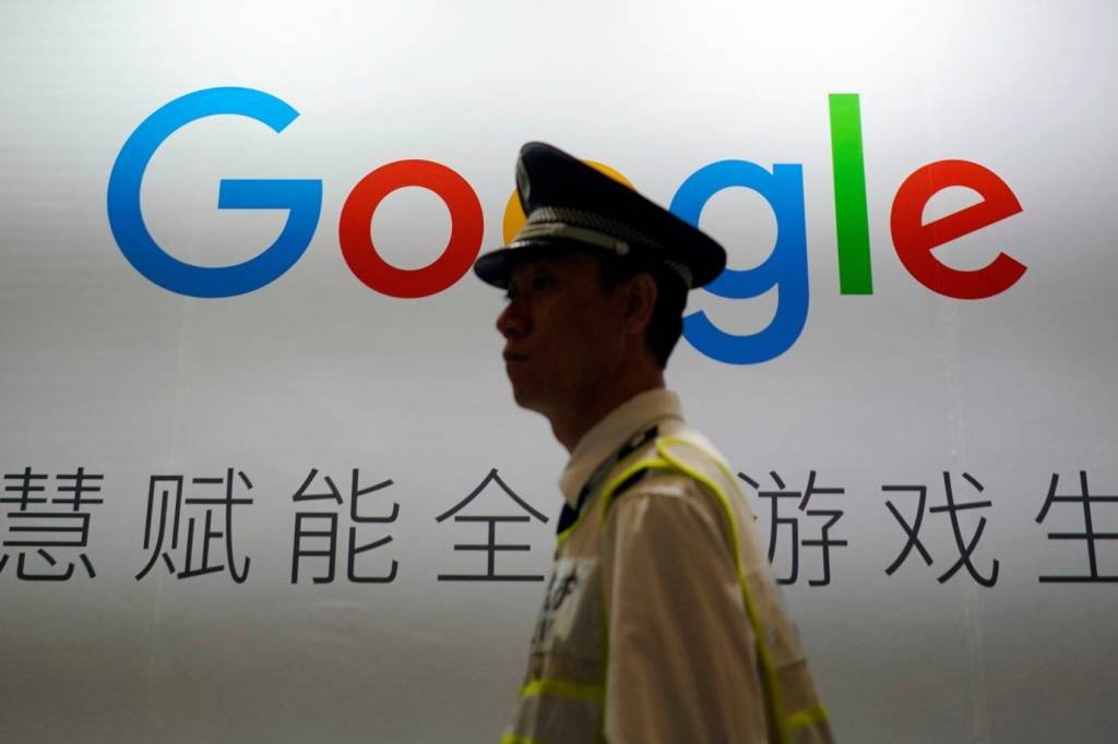 Censura: projeto Dragonfly, do Google, atuaria de acordo com as normas chinesas (Aly Song/Reuters)