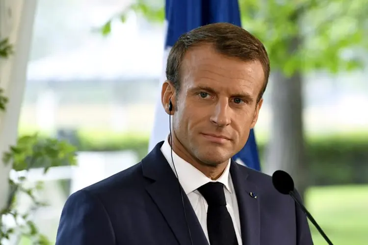 MACRON: presidente francês é chamado de falastrão por criticar política migratória da Itália / Lehtikuva/Markku Ulander via REUTERS (Lehtikuva/Markku Ulander/Reuters)