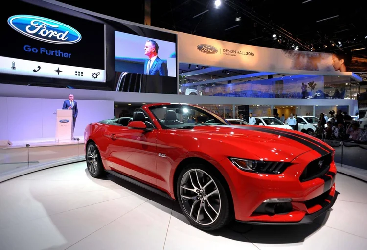 Desde que começou a ser exportado, em 2015, o Mustang é o carro esportivo mais vendido no mundo (Ford Mustang/Facebook Ford Brasil/Divulgação)