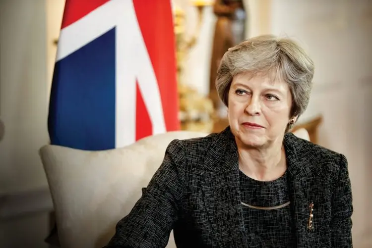 Theresa May submeterá o acordo do Brexit a uma votação no Parlamento britânico antes de 21 de janeiro (| Matt Dunham/Reuters/Reuters)