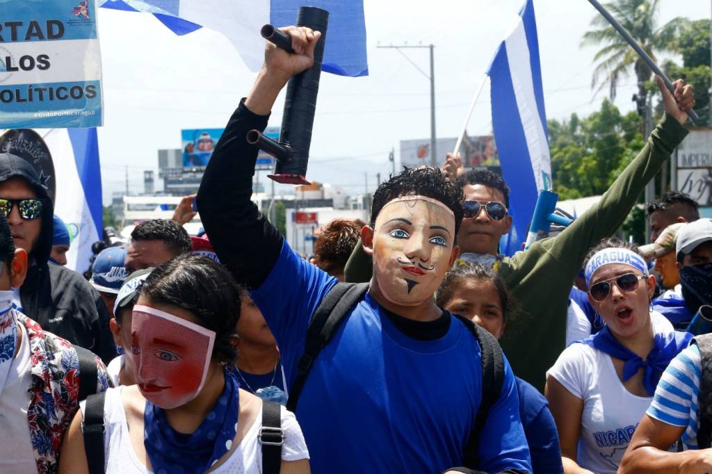 Nicarágua registra novos protestos violentos