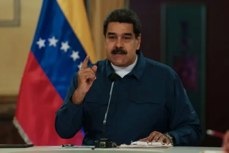 Nicolás Maduro: Em 04 de agosto, dois drones carregados de explosivos explodiram quando Maduro discursava durante uma parada militar em Caracas (Palácio de Miraflores/Reuters)