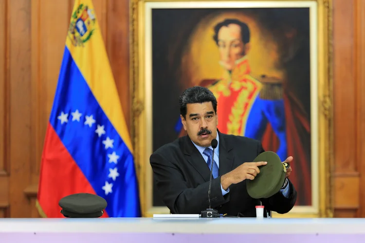 Nicolás Maduro: a maioria dos países latino-americanos não deve comparecer à posse do mandatário (Miraflores Palace/Reuters)