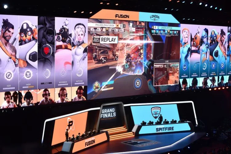 Final da liga de Overwatch: título de tiro é parte do sucesso da Blizzard no mundo dos e-sports (Bryan Bedder/Getty Images)