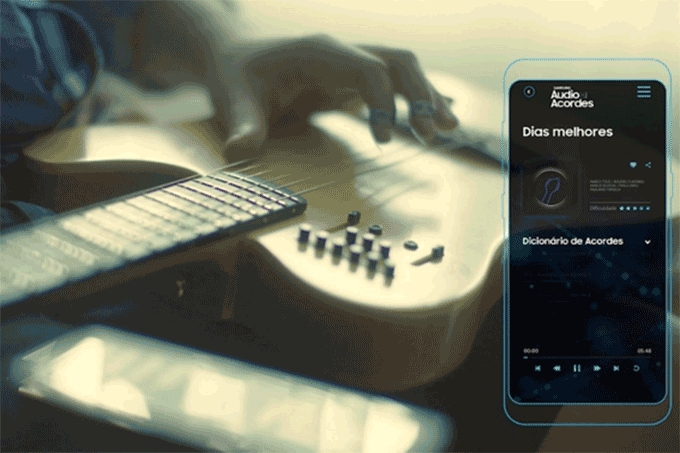 Novo aplicativo ensina cegos a tocar violão