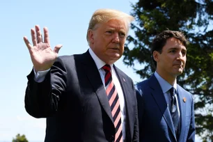 Imagem referente à matéria: Canadá se prepara para retaliar tarifas de Trump já nesta quarta-feira, 12