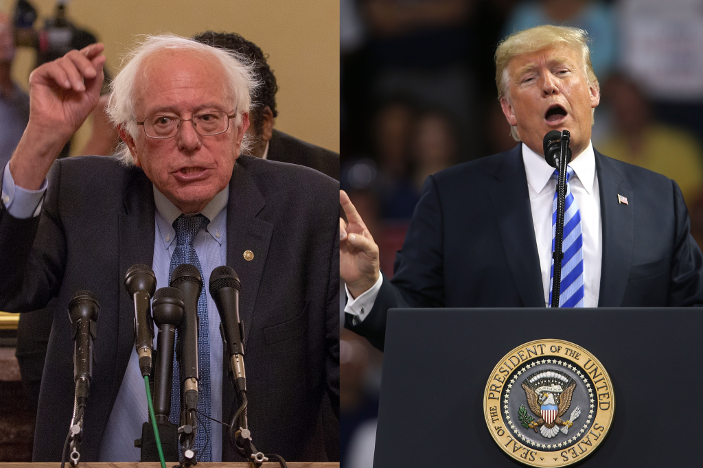 Candidatos de Sanders e Trump disputam governo da Flórida