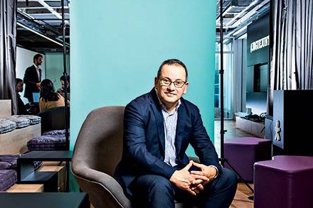 Eduardo Navarro, presidente da Telefônica: cerca de 600 startups estão no radar para receber o apoio da empresa (Germano Lüders/Exame)