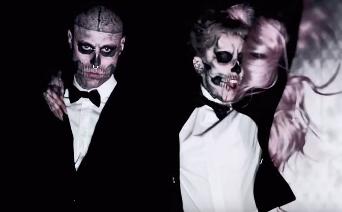 Zombie Boy, modelo de clipe de Lady Gaga, morre aos 32 anos