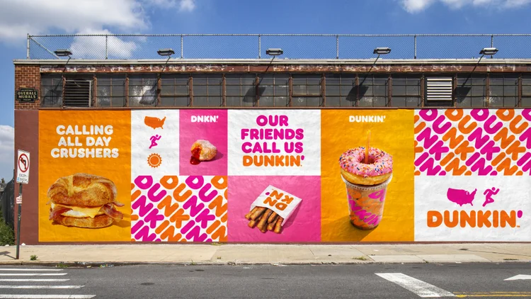 Nova marca da Dunkin' Donuts, a Dunkin' (Dunkin/Divulgação)