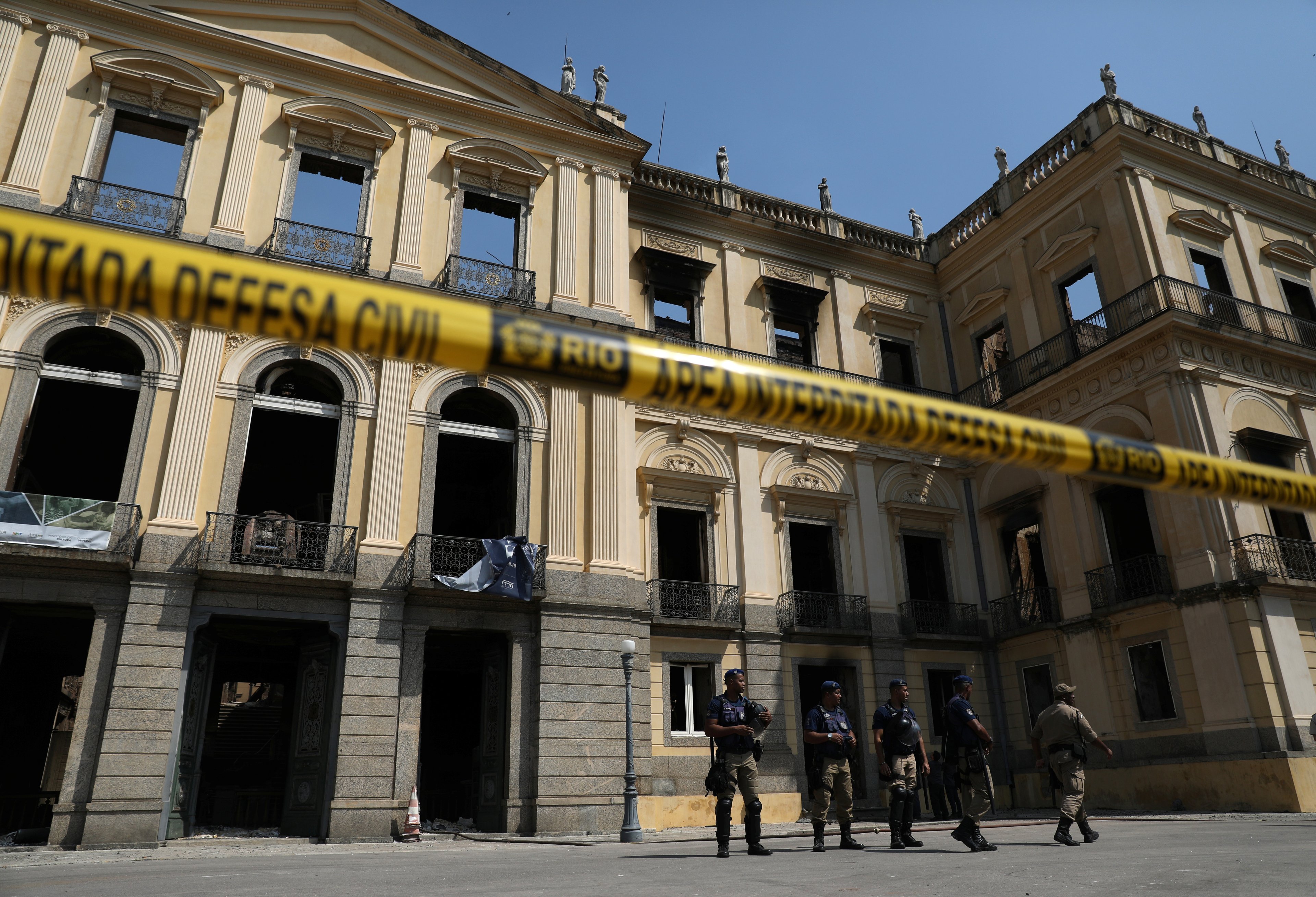 Unesco vai ajudar na remoção de escombros do Museu Nacional