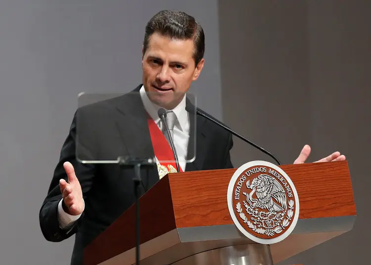 Penã Neto: mais da metade da população acredita que o atual presidente mexicano deixou o país pior do que estava há 6 anos (Carlos Jasso/Reuters)