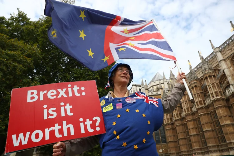 Brexit: 59% dos eleitores britânicos votariam para permanecer na União Europeia (Hannah McKay/Reuters)
