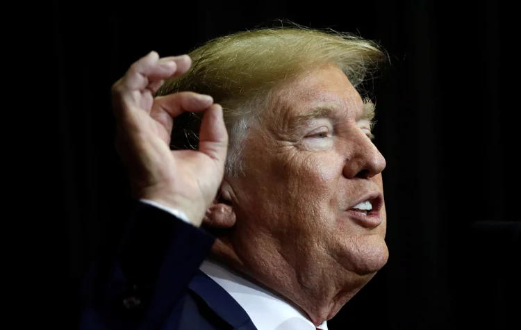 Donald Trump: "Obrigado, líder Kim. Demonstramos a todo o mundo que estavam equivocados" (Kevin Lamarque/Reuters)