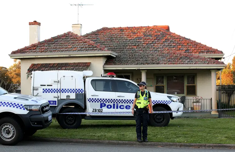 Crime em Perth: Policial classificou ou incidente como "trágico" (AAP/Richard Wainwright/Reuters)