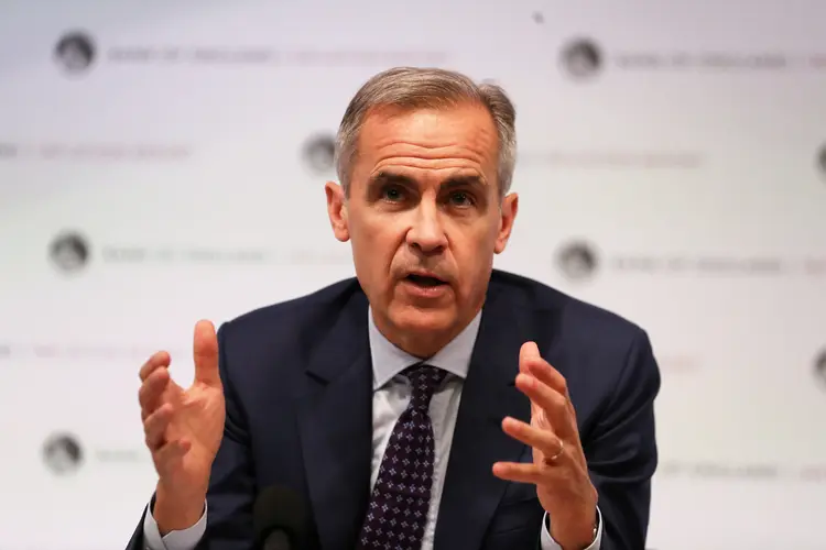 Mark Carney, ex-presidente do Banco da Inglaterra: alerta para o impacto catastrófico que a mudança climática teria para o setor financeiro global (Daniel Leal-Olivas/Reuters)