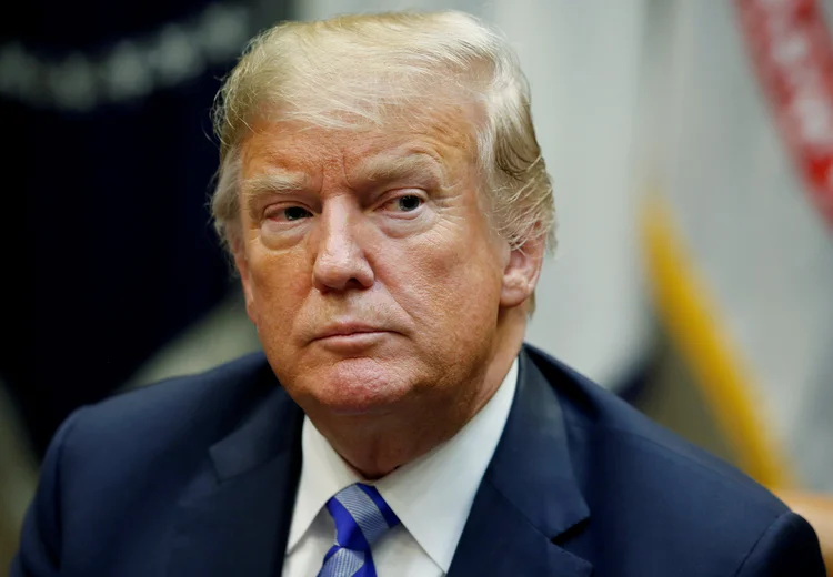 EUA: as medidas protecionistas de Trump estão no centro das tensões comerciais, afirmou o embaixador da UE (Leah Millis/Reuters)