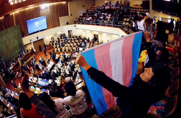 Chile: a aprovação encerra coloca fim a mais de cinco anos de tramitação legislativa (Rodrigo Garrido/Reuters)