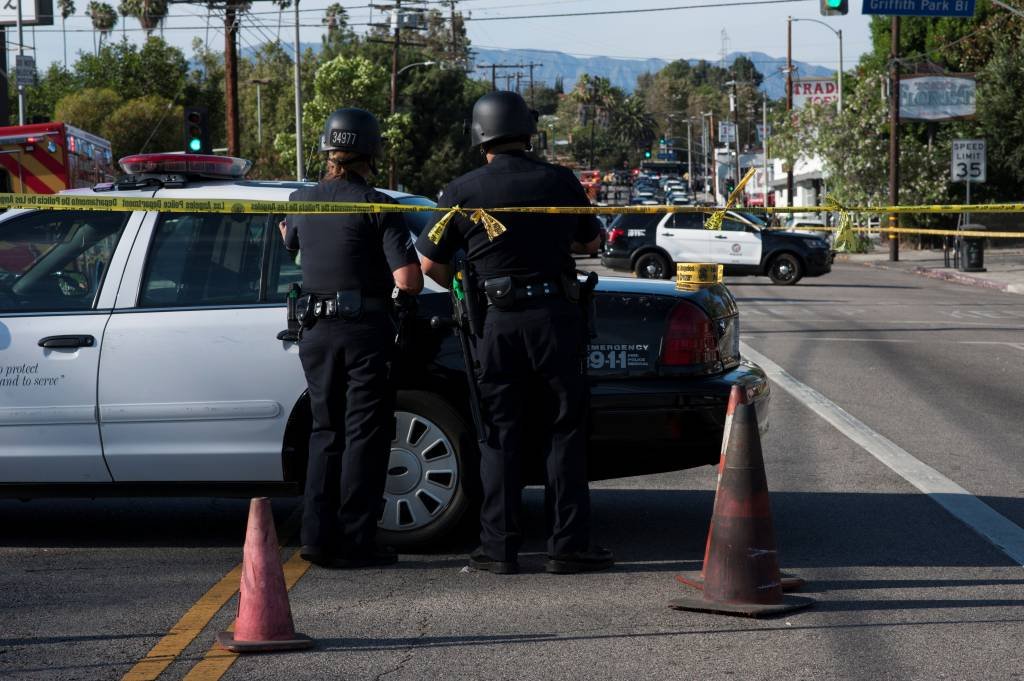 POLÍCIA DE LOS ANGELES: após matar cinco pessoas, homem cometeu suicídio (Andrew Cullen/Reuters)