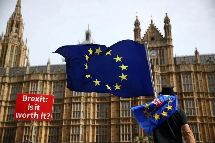 Reino Unido, parlamento britânico (Hannah McKay/Reuters)