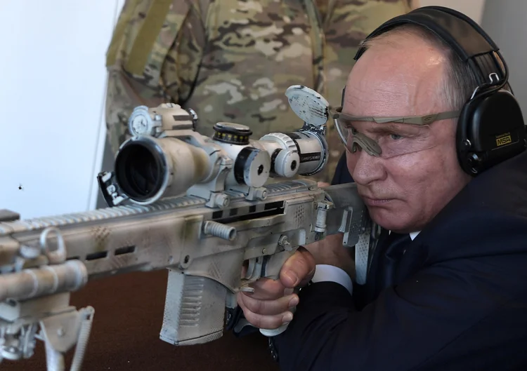 Rússia: a indústria de armas russa registrou um aumento de 8,5% na comparação com 2016 (Alexei Nikolsky/Reuters)