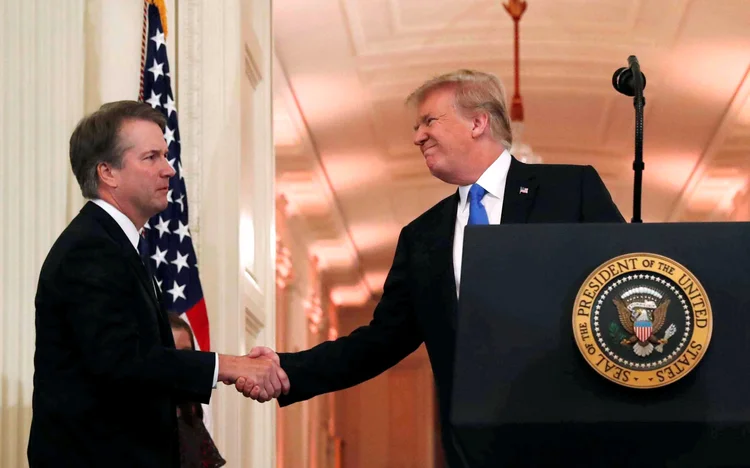 Kavanaugh: o juiz indicado ao Supremo negou que o evento tenha acontecido (Leah Millis/Reuters)