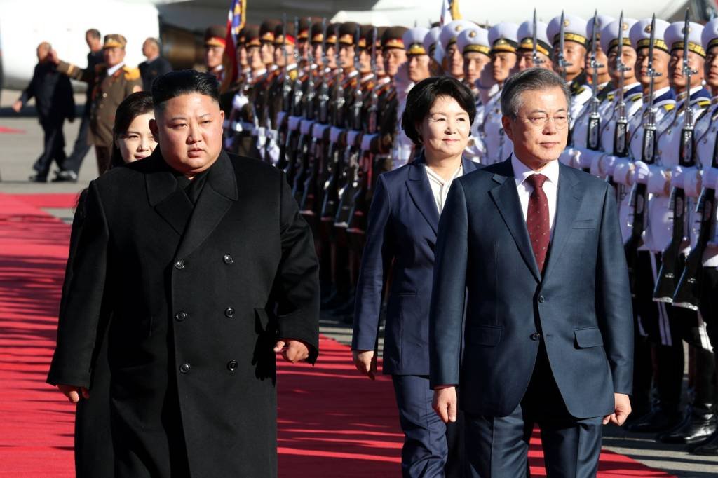 Moon e Kim querem declarar o fim da Guerra da Coreia até dezembro