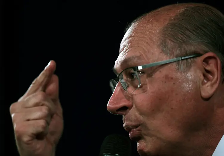 Gerando Alckmin: candidato tucano à presidência da República endurece o discurso (Paulo Whitaker/Reuters)