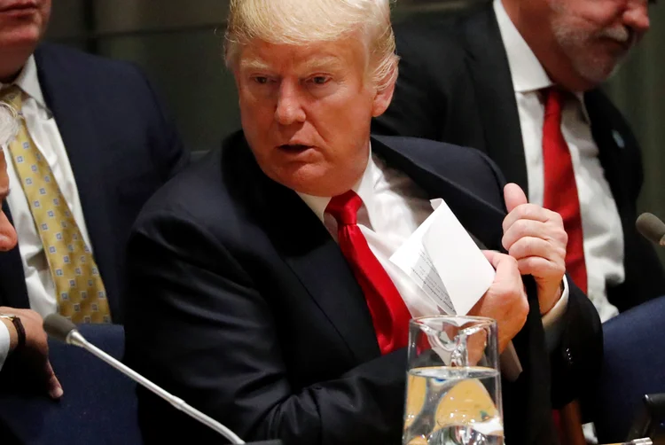 Trump: o presidente americano pediu apoio para combater a epidemia de dependência no mundo (Carlos Barria/Reuters)