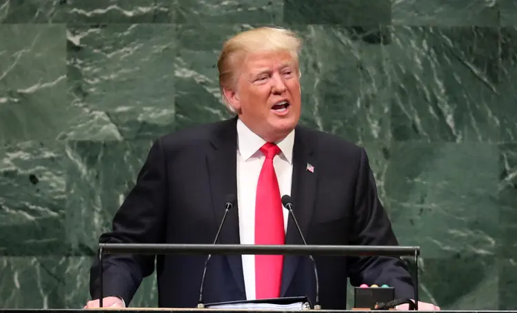 Presidente dos Estados Unidos, Donald Trump (Carlo Allegri/Reuters)