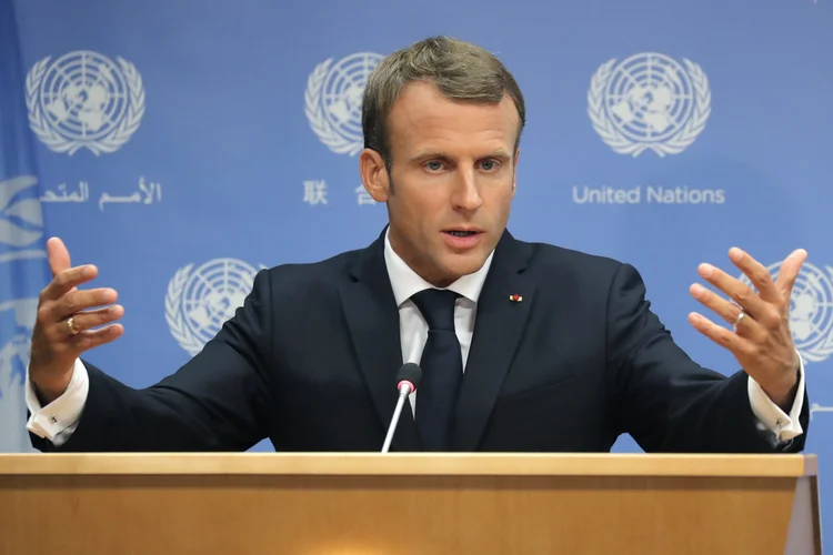 Macron: O que é que realmente resolverá a situação no Irã e já começou a permitir a sua estabilização?, perguntou o presidente (Caitlin Ochs/Reuters)