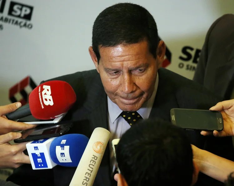 Mourão: Vice-presidente ressaltou importância histórica do ambientalista (Paulo Whitaker/Reuters)