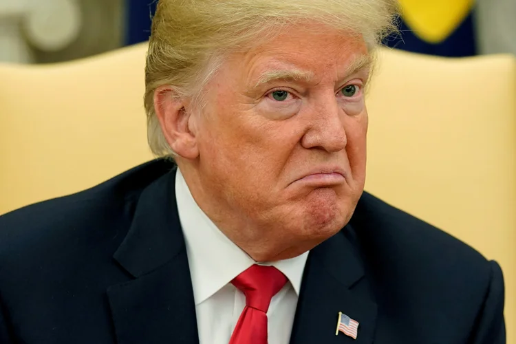 Trump: Vou deixar o Senado lidar com isso. Eles tomarão suas decisões, disse o presidente (Joshua Roberts/Reuters)