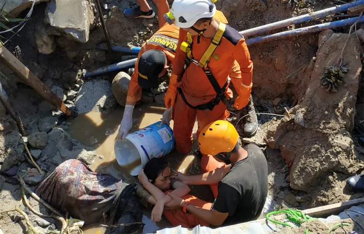 Palu, Indonésia: com população de 350 mil habitantes, a capital da província de Célebes Central é a região mais castigada pelo tsunami (Antara Foto / Darwin Fatir/Reuters)