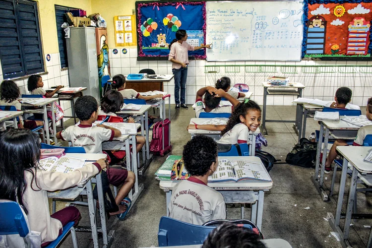 Escola municipal em Teresina: a capital do Piauí se destaca dando continuidade às políticas desenvolvidas (Prefeitura de Teresina/Divulgação)