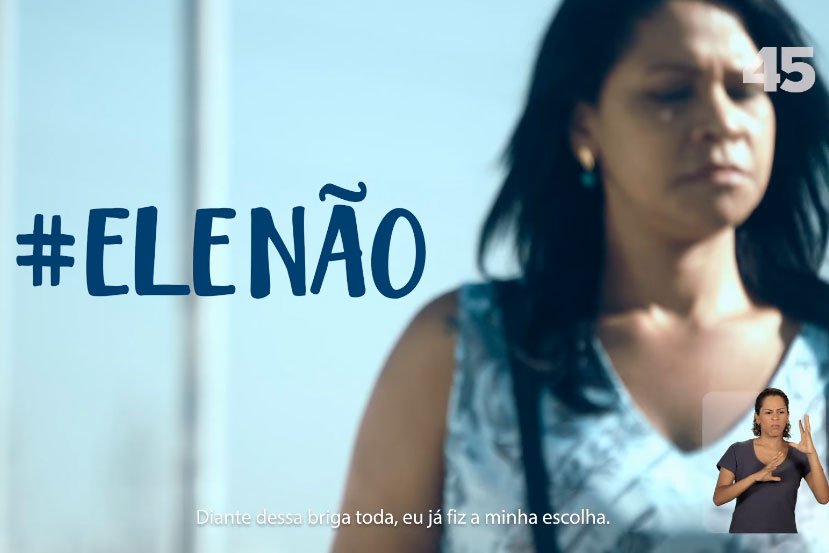 Em propaganda, Alckmin adere ao #EleNão e tenta conquistar voto feminino