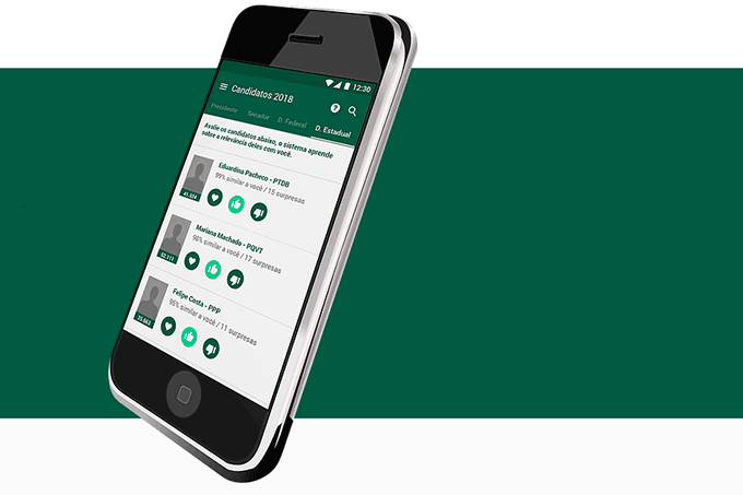 Aplicativos ajudam a escolher em quem votar nas eleições 2018