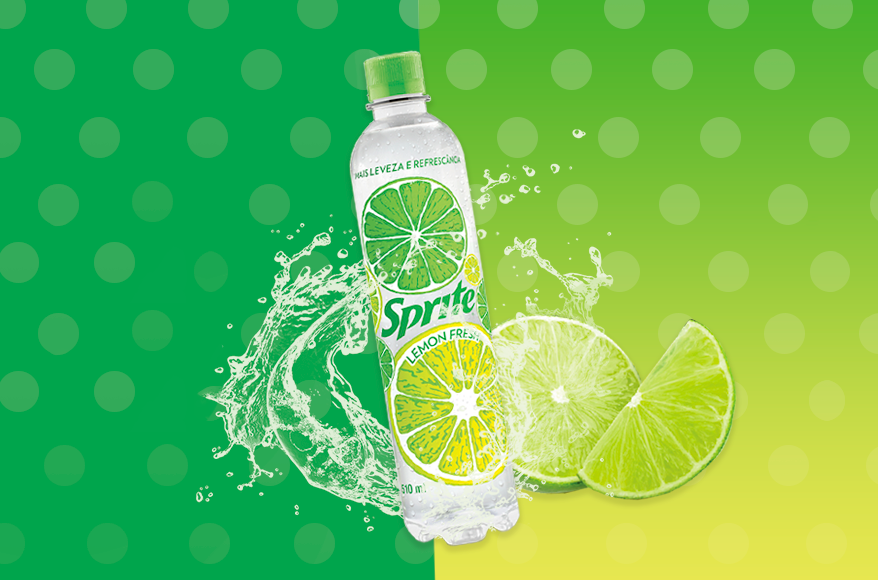 Sprite lança bebida mais leve que o refrigerante tradicional