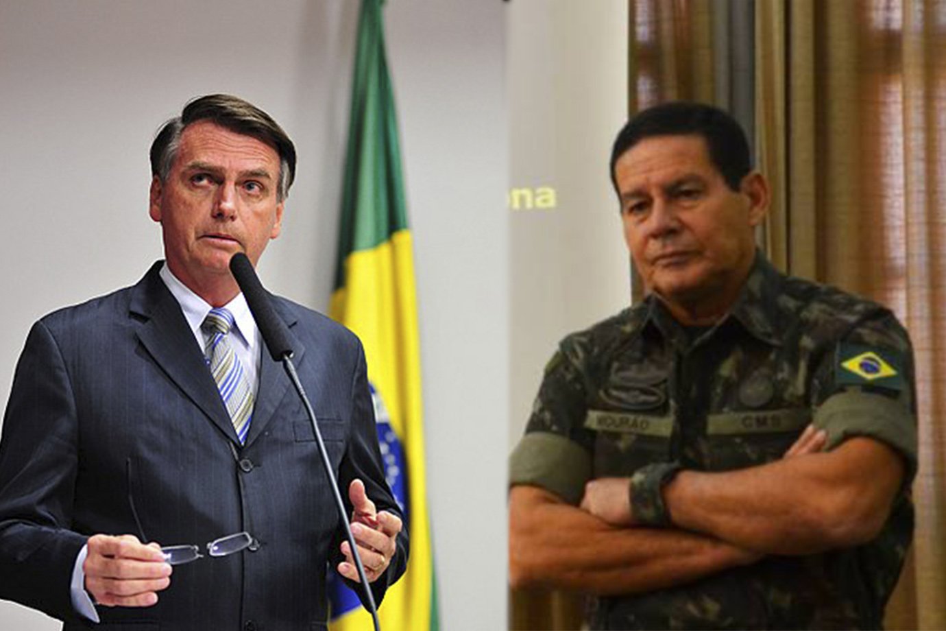 No Twitter, Bolsonaro rebate críticas de vice Mourão ao 13º salário