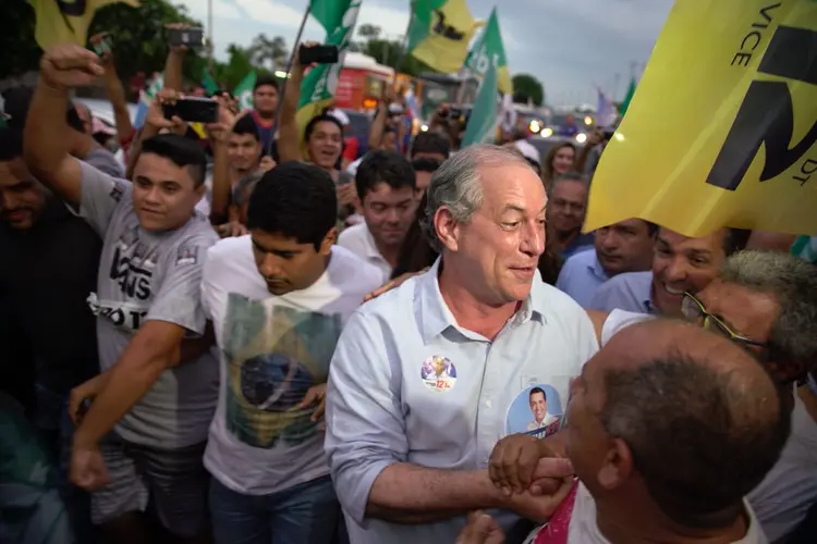 Ciro Gomes: as quatro centrais sindicais se opõe a CUT que apoia Fernando Haddad (Facebook Ciro Gomes/Divulgação)