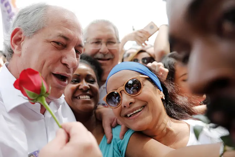 CIRO GOMES: candidato do PDT afirmou que é preciso "dar um tempo para os extremos" (Nacho Doce/Reuters)