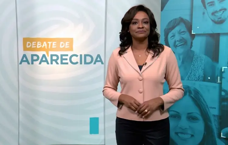 Joyce Ribeiro, da TV Aparecida: debate com os presidenciáveis nessa quinta-feira (20) (TV Aparecida/Reprodução)