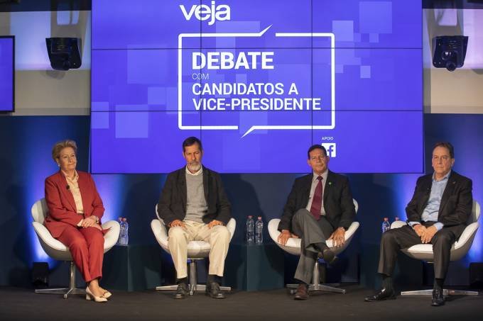 Debate entre candidatos a vice-presidente promovido por VEJA (Antonio Milena/VEJA)