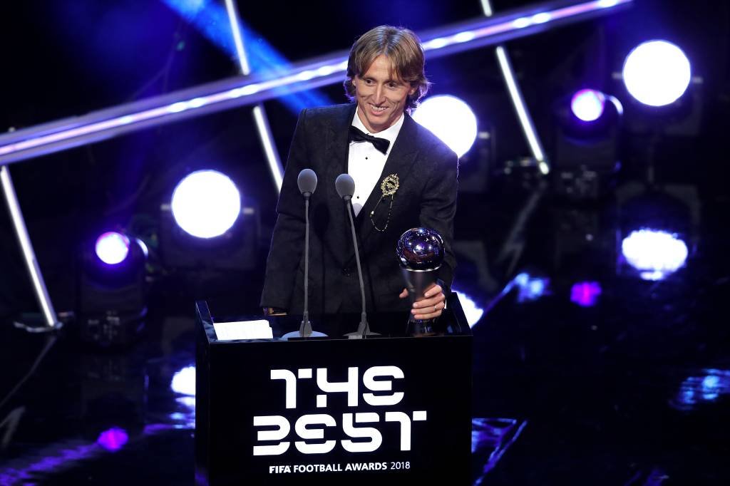 Modric é eleito o melhor jogador do mundo pela Fifa