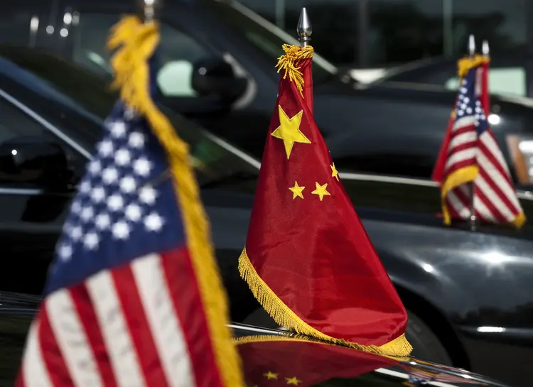 Governo americano começou a aplicar tarifas de 10% sobre novos bens importados da China por US$ 200 bilhões (Andy Wong-Pool/Getty Images)