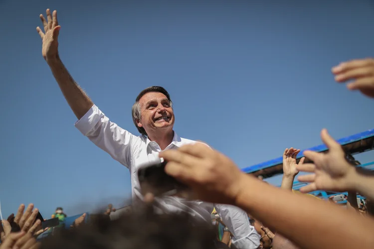 Jair Bolsonaro: candidato do PSL segue na liderança (André Coelho/Bloomberg/Bloomberg)