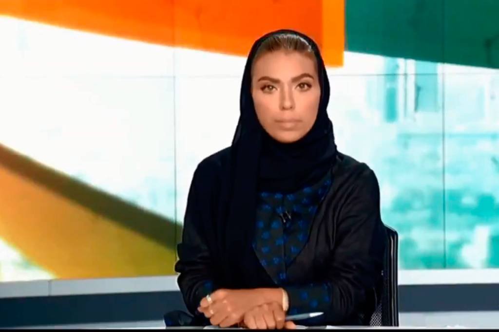 Principal emissora da Arábia Saudita tem sua primeira âncora mulher