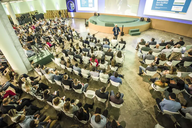 Segunda edição do INOVA Klabin aconteceu nos dias 12 e 13 de setembro na Oca do Ibirapuera, em São Paulo (Alexandre Battibugli/Estúdio ABC)