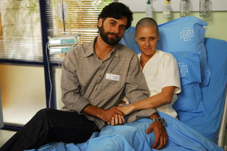 Marta (Gisela Reimann) e Leo (Leonardo Machado): personagens da novela Viver a Vida, de 2010 (Renato Rocha Miranda/TV Globo/Divulgação)